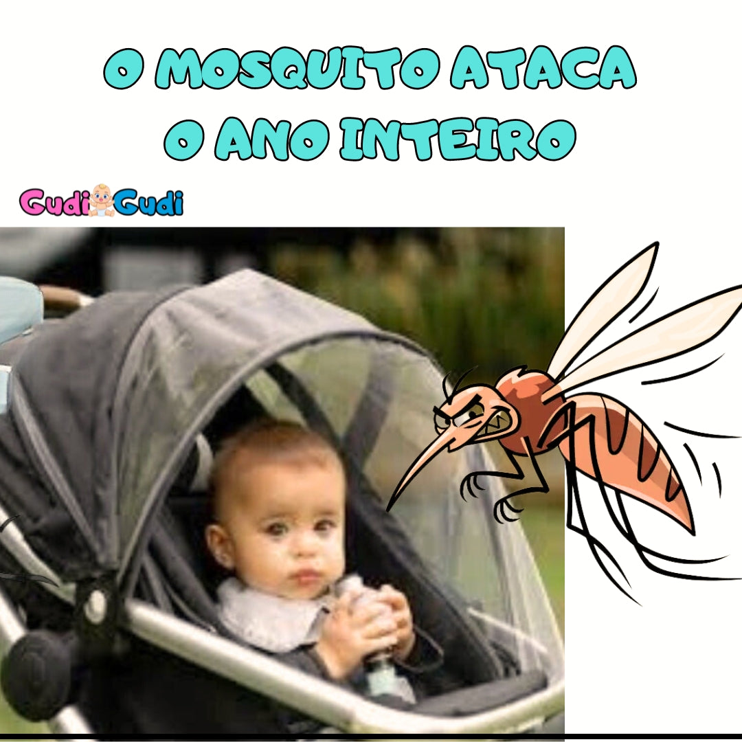 MOSQUITEIRO GUDI GUDI. QUANTO VALE A PROTEÇÃO DO SEU BABY?